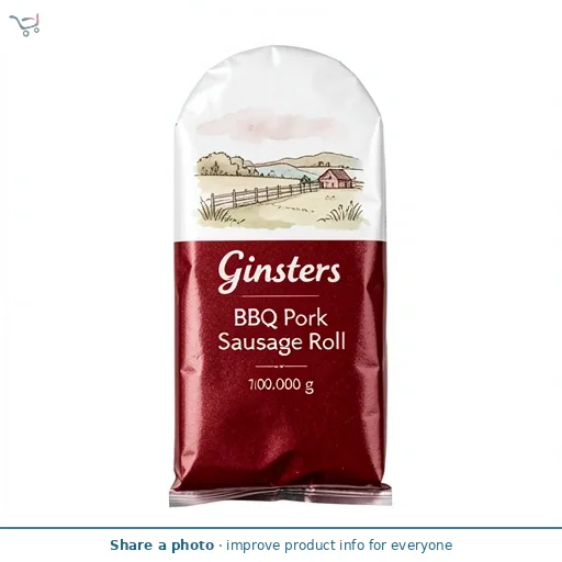 Ginsters BBQ Pork Sausage Roll 100g