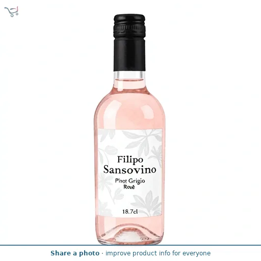 Fillipo Sansovino Pinot Grigio Rosé 18.7cl