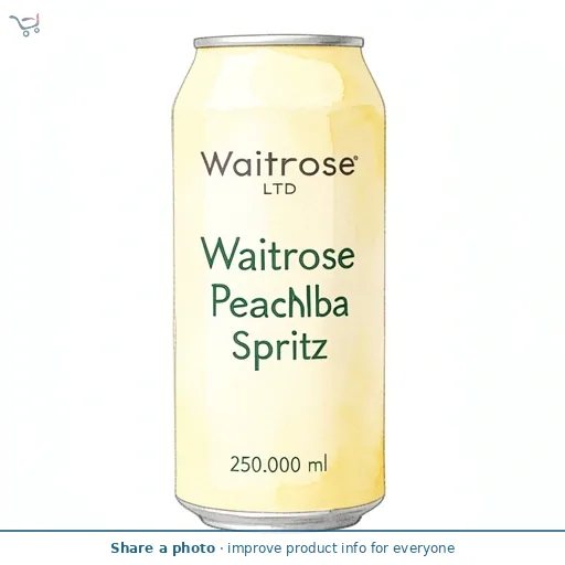 Waitrose Peach Melba Spritz