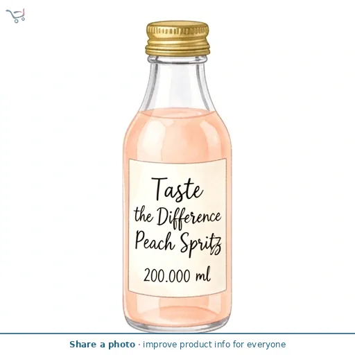 Taste the Difference Peach Spritz 20cl