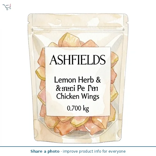 Lemon Herb & Peri Peri Chicken Wings