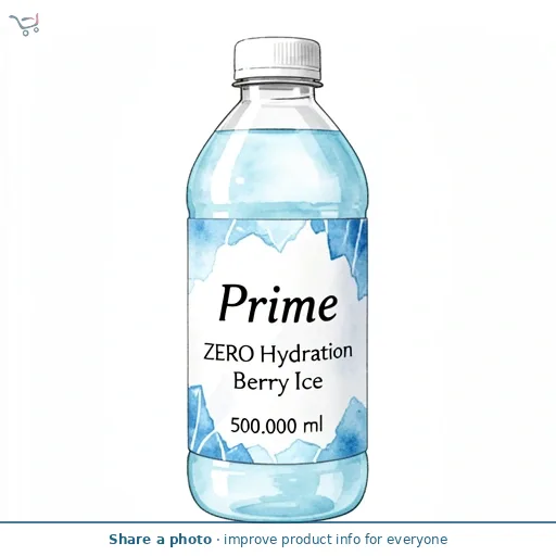 Prime ZERO Hydration Berry Ice 500ml