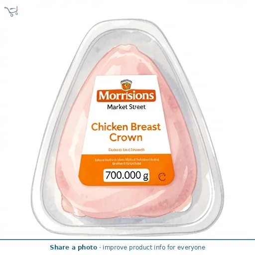 Morrisons British Market Street Chicken Breast Crown 700g