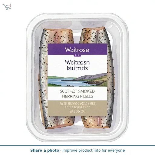 Waitrose Scottish Hot Peppered Smoked Herring Fillets