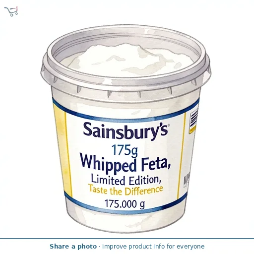 Sainsbury's 180g Whipped Feta, Limited Edition, Taste the Difference