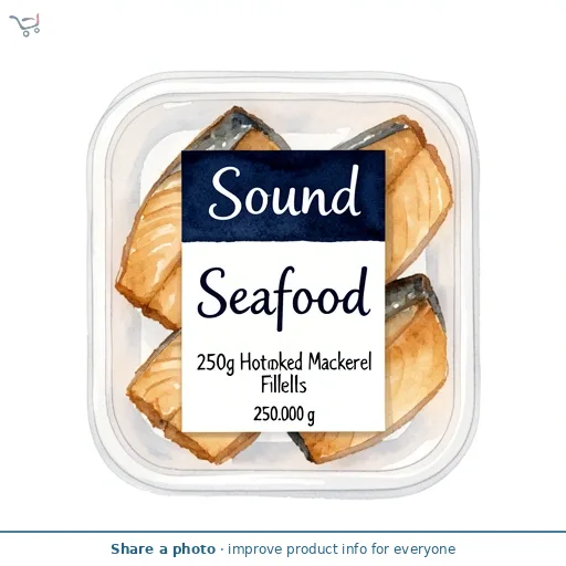 Sound Seafood 250g Hot Smoked Mackerel Fillets