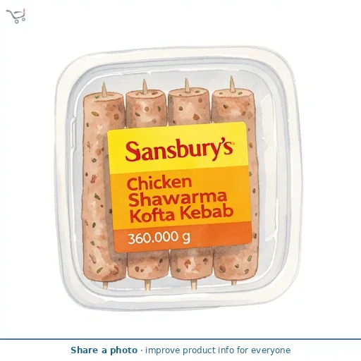 Sainsbury's Chicken Shawarma Kofta Kebab 360g