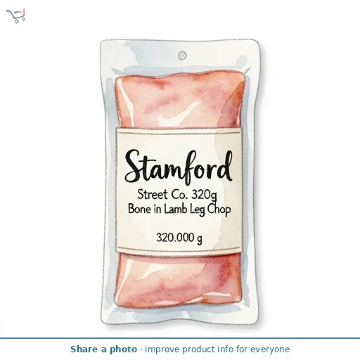 Stamford Street Co. 320g Bone in Lamb Leg Chop