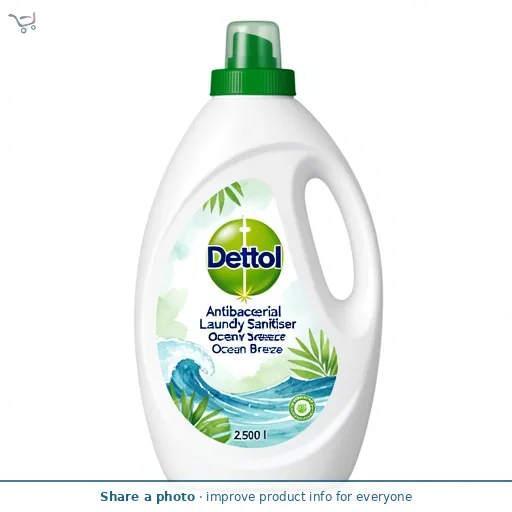 Dettol Antibacterial Laundry Sanitiser Ocean Breeze 2.5L
