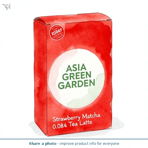 Strawberry Matcha Tea Latte