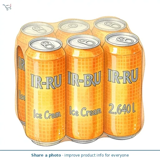 Irn-Bru Ice Cream 8 x 330ml