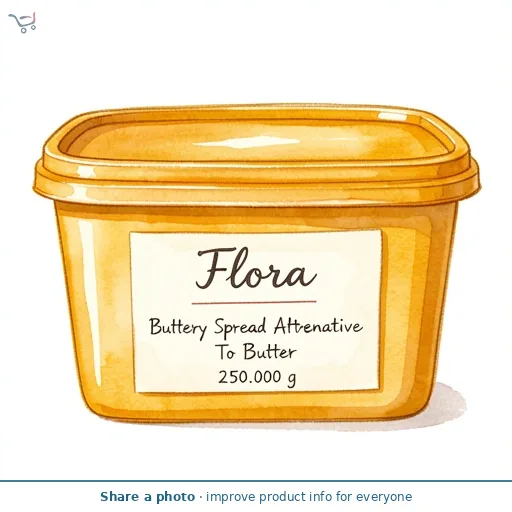 Flora Buttery Spread Alternative To Butter 250g