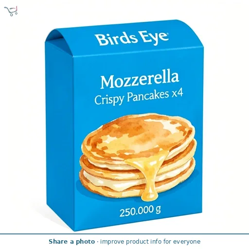 Birds Eye Mozzarella Crispy Pancakes x4 250g