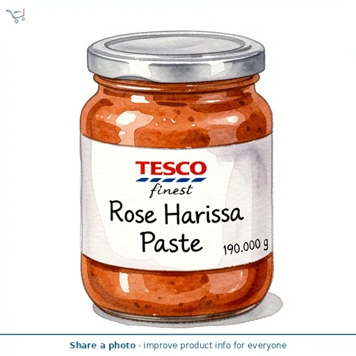 TESCO Finest Rose Harissa Paste 190g 