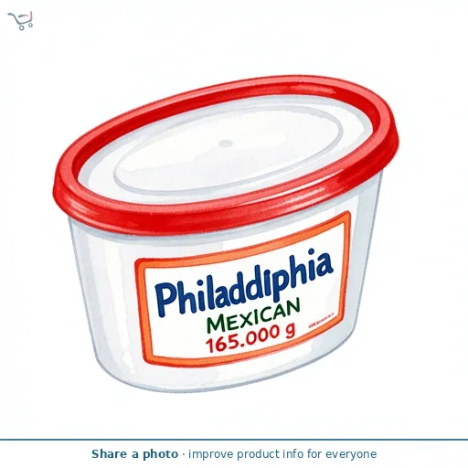 Philadelphia Mexican Style Soft Cheese   165g
