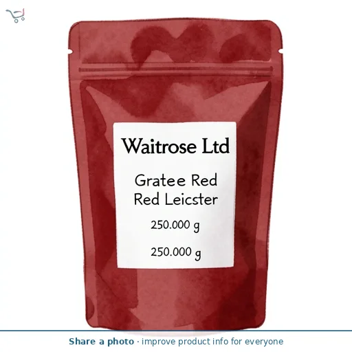 Waitrose Grated Red Leicester