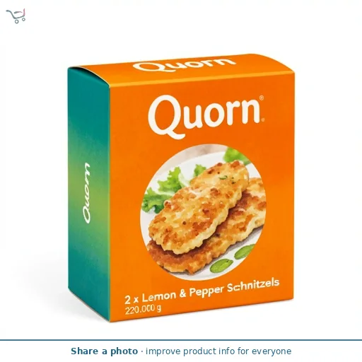 Quorn 2 x Lemon & Pepper Schnitzels 220g