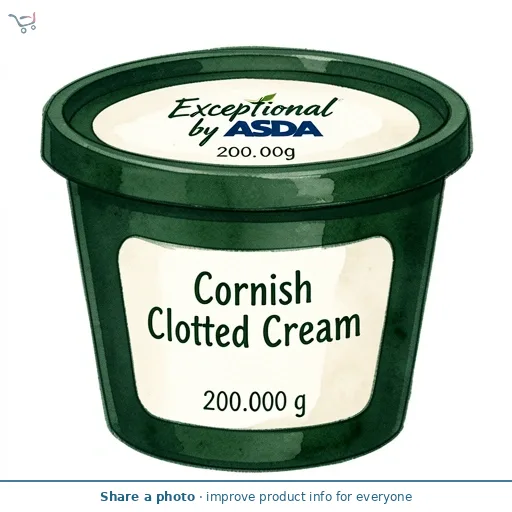 Exceptional by ASDA Cornish Clotted Cream 200g