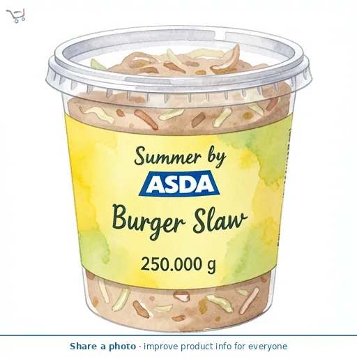 Summer by ASDA Summer Burger Slaw 250g