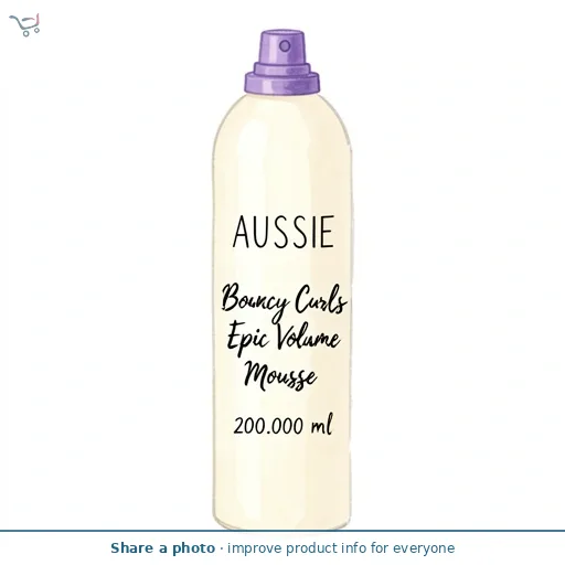 Aussie Bouncy Curls Epic Volume Mousse 200ml