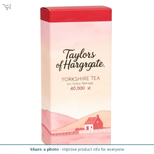Taylors of Harrogate Yorkshire Tea Victoria Sponge Brew
