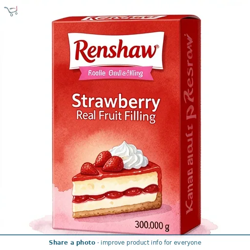 Renshaw Strawberry Real Fruit Filling 300g