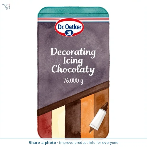 Dr. Oetker Decorating Icing Chocolatey 76g