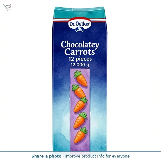 Dr. Oetker Chocolatey Carrots 12 pieces 12g