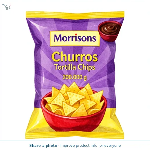 Morrisons Churros Tortilla Chips 200g