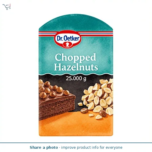 Dr. Oetker Chopped Hazelnuts 25G
