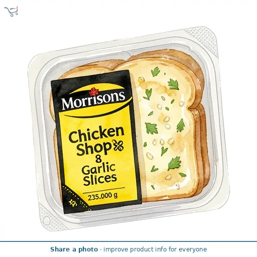 Morrisons Chicken Shop 8 Garlic Slices 235g