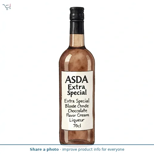 ASDA Extra Special Extra Special Blonde Chocolate Flavour Cream Liqueur 70cl