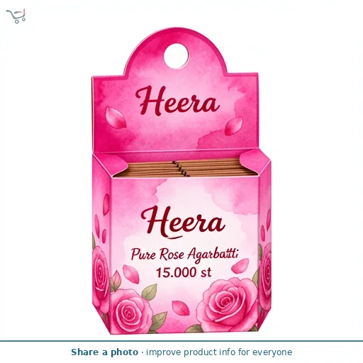 Heera Pure Rose Agarbatti