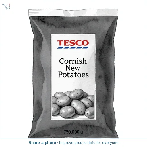 Tesco Cornish New Potatoes 750G
