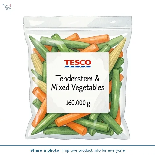 Tesco Tenderstem & Mixed Vegetables 160G