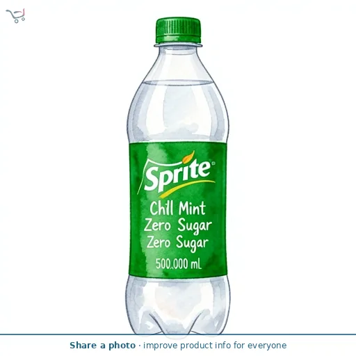 Sprite Chill Mint Zero Sugar  500ML