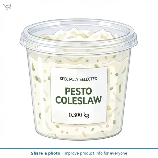 Pesto Coleslaw Salad