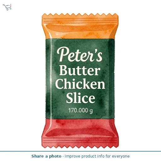 Peter's Butter Chicken Slice