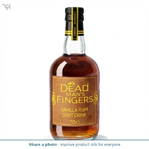 Dead Man's Fingers Vanilla Rum Spirit Drink 70cl