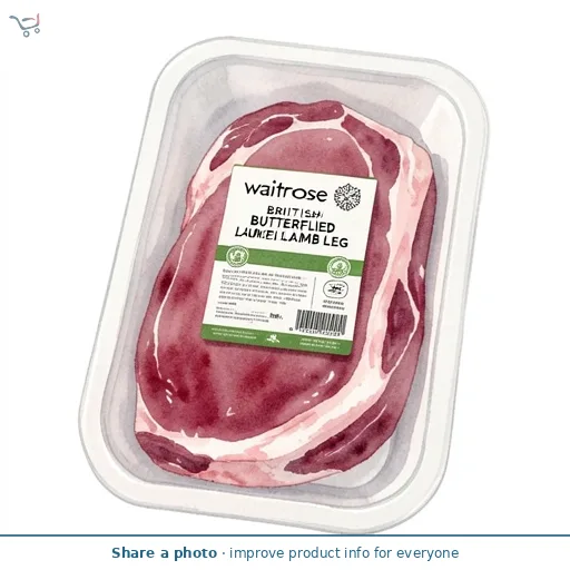 Waitrose British Butterflied Lamb Leg