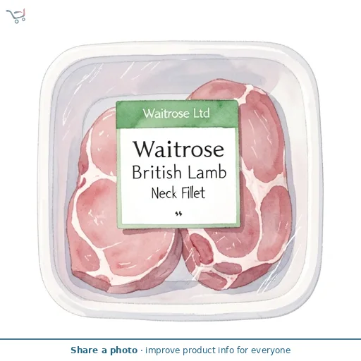Waitrose British Lamb Neck Fillet