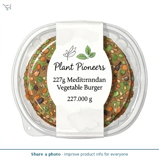Sainsbury's 2 Mediterranean Style Veg Burgers 227g