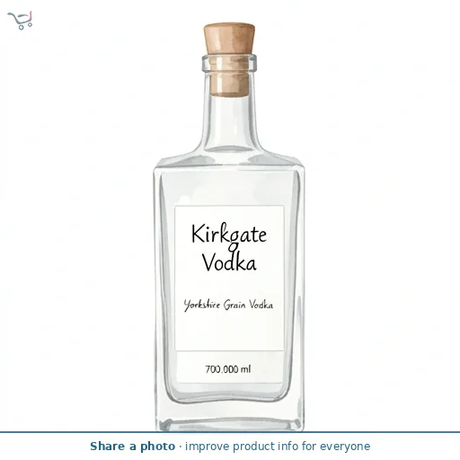 Kirkgate Vodka Yorkshire Grain Vodka 700ml