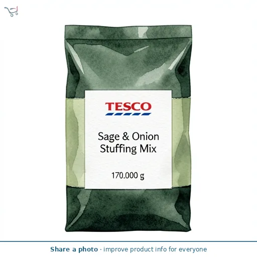 Tesco Sage & Onion Stuffing Mix 170G