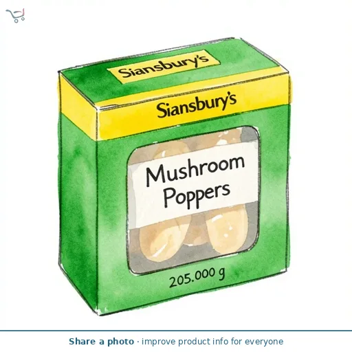 Sainsbury's Mushroom Poppers 205g