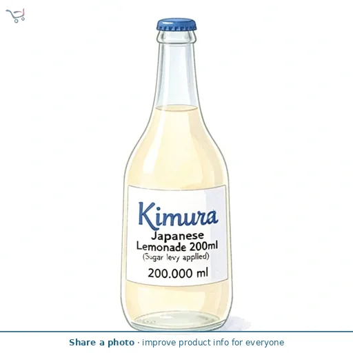 Kimura Japanese Lemonade 200ml (Sugar levy applied)