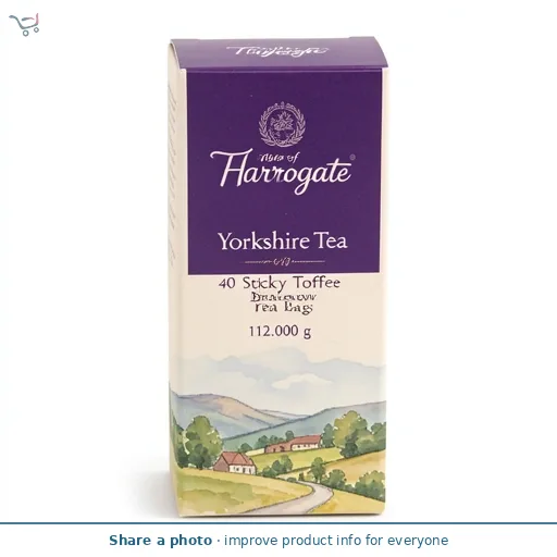 Taylors of Harrogate Yorkshire Tea 40 Sticky Toffee Brew Tea Bags 112g