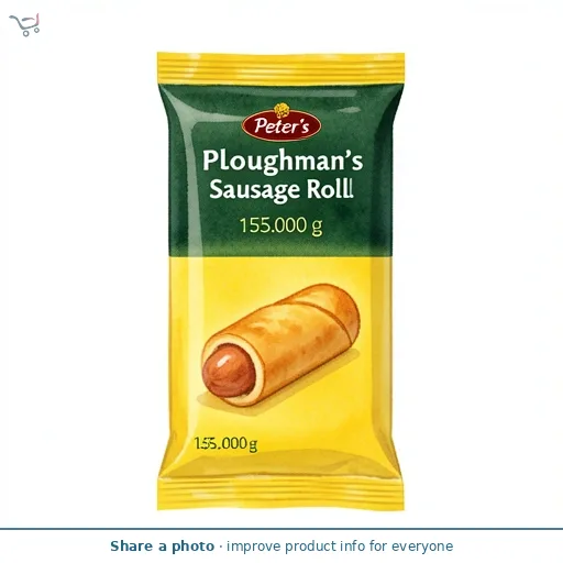 Peter's Ploughman's Sausage Roll
