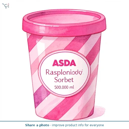 ASDA Raspberry Sorbet 500ml