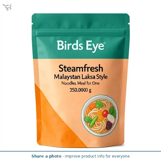 Birds Eye Steamfresh Malaysian Laksa Style Noodles Meal for One 350g
